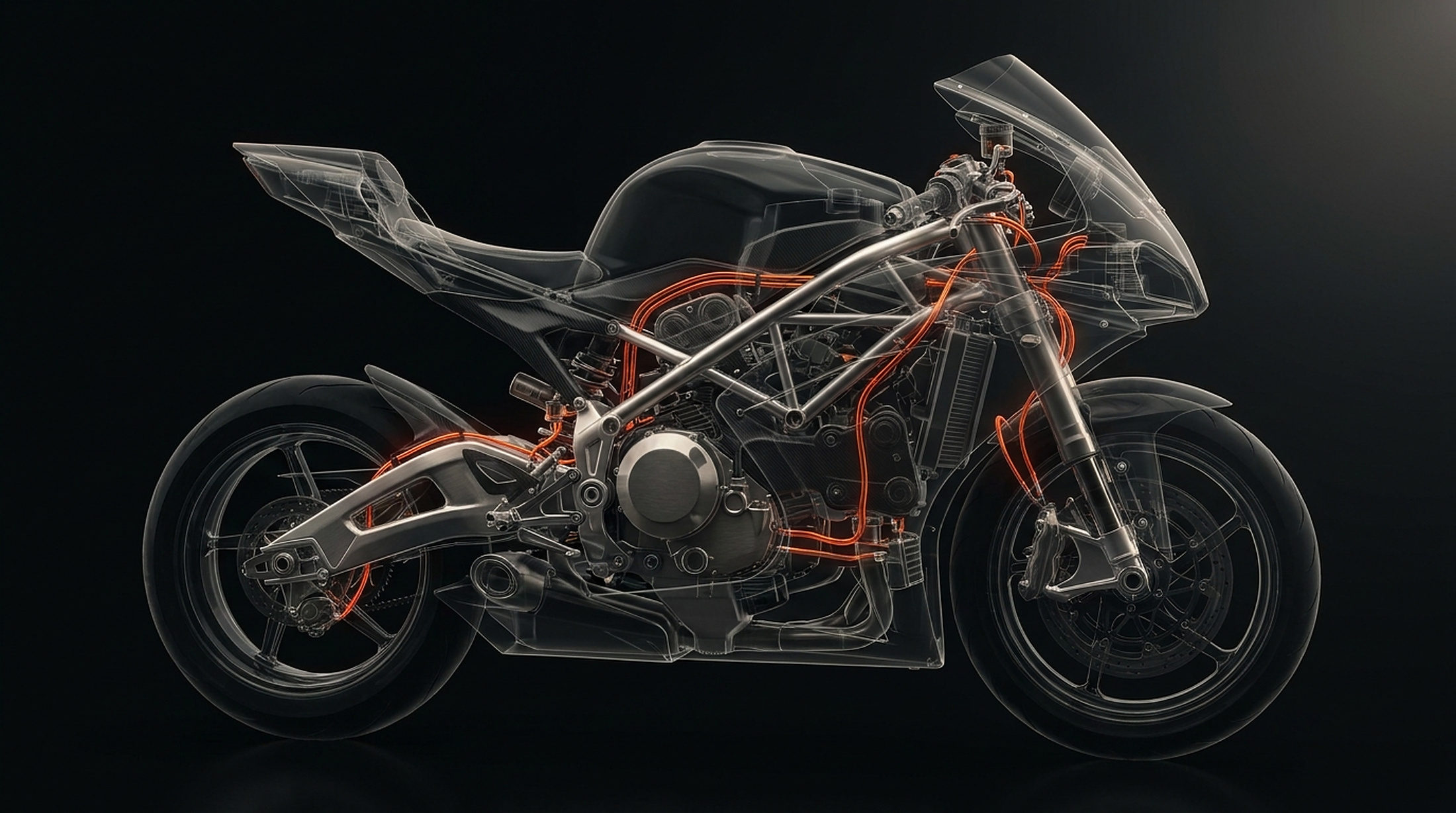 ARDENTE Fenice R exposed chassis